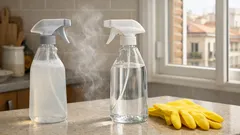 Vinagre blanco y agua oxigenada: por qué no debes mezclarlos y cómo usarlos con seguridad